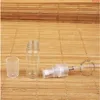 الجملة 200pcs/Lot Glass 2ml زجاجة عطر فارغة قابلة لإعادة الملء نساء atomizer التجميلية تغليف الغطاء البلاستيكي رذاذ صغير القفرة الكمي htmxa