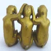 Коллекция Brass Voir Parler N'entendez Aucun Mal 3 Statues de Singe grand264i