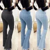 Fall Women Women Tase But dżinsy mody szczupły dżinsowe spodnie uliczne swobodne spodnie S-3xl Drop 240309