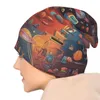 Bérets Merveilleux Univers Bonnets Casquettes Silly Space Bedtime Astrolab Chapeau Mince Automne Printemps Bonnet Chapeaux Hommes Femmes Unisexe Casquette de Ski