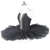 Scene Wear Black Pre-Professional Ballet Tutu Vuxen Ballerina Dance Costume Women Repetition Pancake Tutus Girls Dancing Dress 11 Storlekar