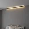 Applique murale d'angle moderne à LED, luminaire d'intérieur minimaliste, pour escaliers, 100/150cm, chambre à coucher, chevet, couloir, maison, lumière 204D