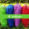 Outdoor Hammock Portable Garden Sports Home Travel Camping Swing Single Ice Silk Mesh Bed Hunting Sleeping 240306