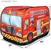 Sand Play Water Fun Fireman Kids Uniform Car Tent Sam Cosplay Children Luxury Firefighter Water Gun 6Pcs Toys Set Boy Girl Halloween Costume Gift L240312