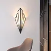 Lampada da parete LED Corridoio Scala Camera da letto europea El Letto Creativo Ventilatore da interno sospeso