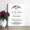 Start With Bismillah Islamic Quotes Muslim Poster Canvas Painting Floral Print Wall Art Picture for Living Room Home Decorations12055