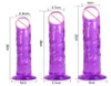 Hudkänsla realistisk dildo överdimensionerad penis kristallsimulering med sugkopp sexleksaker för kvinna strapon kvinnlig onani3983876