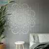 Mandala klistermärke Decal Sacred Geometry Wall Art Home Living Studio Meditation Wall Decor Yoga Gift Waterproof BA739-1 201201274N