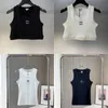 E serbatoio top top Women Summer Magliette Slimts Top Tee senza maniche traspirabili branchi di abbigliamento da donna Designer Designer Abbigliamento Abbigliamento vestiti