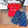 Nuove tute per bambini T-shirt set vestiti per bambini Taglia 110-160 CM POLO manica corta e pantaloncini con stampa logo colorato 24Mar