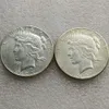 USA head-to-head 1927 Peace Dollar Two Face Copy Coin-202a