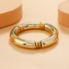 Bilandi Bracciale elasticizzato stile retrò per donna Gioielli moderni in resina acrilica con temperamento vintato femminile 240307