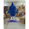 Mascot Costumes Blue Shark Mascot Costume Adult Cartoon Character Outfit Suit World Exposition Soliciting Business Zx1345