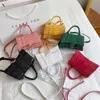 Wallte duftende Handtasche, quadratisch, günstig, Schulter-Crossbody, 90 % modisch, koreanischer Mini-Off-Damen, klein, neu, Krokodil-Spinntasche, Code 899
