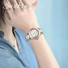 Armbanduhren SUNKTA Mode Frauen Keramik Uhren LIGE Marke Damen Armband Wasserdichte Quarzuhr Frau Datum Uhr Box