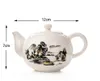 Chinese Kung Fu Tea Pot Dehua Kettle Clay Coffee Teapot and Cup Set Gaiwan Samovar Coffeeware Teaware Teeware Teware Bar 240304