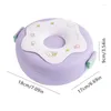 Stoviglie Lunch Box per bambini in età scolare Snack Ciambella Cartoon Sacchetti Bento a tenuta stagna con forchetta Cucchiaio 3 scomparti Microonde