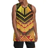 Débardeurs pour hommes Polynésien Tribal Fijian Totem Tattoo Fidji Prints BadBoy Smalls Basketball Jersey Hip Hop Vêtements pour la fête S-XXXXL Vacances