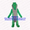 Mascot kostymer grön krokodil alligator maskot kostym vuxen tecknad karaktärsutrustning utställning utställning halloween all hallows zx1258