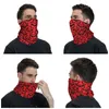 Bandanas Gothic Hexe Fledermäuse Muster Bandana Halswärmer Männer Frauen Winter Ski Schlauchschal Gamasche Geist Halloween Gesichtsbedeckung