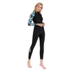 Costume da bagno da donna Sbart Split Body Snorkeling Costume da bagno femminile Muta da sub dimagrante a maniche lunghe Protezione solare Surf