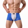 Sous-vêtements 2024 Howe Ray Ice Soie Hommes Sous-vêtements Sexy Boxer Shorts Gay Mince Doux Respirant Homme Boxers Sans Soudure Solide Mâle