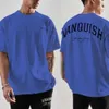 Camisetas para hombres Verano Hombres Moda Camiseta de algodón Vanquish Tops Tees Hombre Casual Y2K O-cuello Ropa Mujeres Manga corta Harajuku Streetwear 388