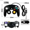 Spelkontroller Joysticks Ostent Wired Gamepad för NGC GC Controle för Nintendo Gamecube Controller Handheld Joystick Joypad Game Accessory L24312