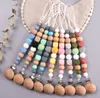 Baby Schnuller Kette Clips Dummy Holde Nippel Clips Silikon Zahnen Kette Beißring Schnuller Ketten Halter Kette Neugeborenen Spielzeug