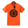 AA-88 Masna marka Pure Cotton T-Shirt Męska i damska luźna litera wydrukowana górna koszulka {Wysłany kolor jest taki sam jak zdjęcie}