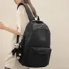 2024 School Bags 2024 mode Nylon sac à dos femme couleur unie grand cartable de haute qualité femmes livre sac adolescente belle ordinateur portable