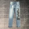 Jeans Purple Designer Je Ksubi Je Slim Fit Pants Brand Jnco Je Hole New Style Baggy Je Embroidery Self Cultivation Small Feet Fashion Denim 177