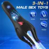 Jouets pour adultes Glans Trainer pour hommes Pénis vibrant puissant Masturbateur point G Bout des doigts doux Prolonger l'endurance Massage Vibrateur Jouets érotiquesL2403