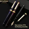 Platinum Oryginalne fontanne Pen #3776 Century 14K Gold Nib Ink Pigieniarne biuro na pionki szkolne PNB13000 240306