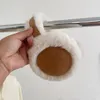 Berretti Paraorecchie in peluche scamosciato Comodo berretto pieghevole Paraorecchie invernale Mantieni caldo Copertura pieghevole Sci