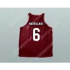 Personnalisé n'importe quel nom n'importe quelle équipe DANNY MAHEALANI 6 BEACON HILLS BASKETBALL JERSEY TEEN WOLF Tous cousus Taille S M L XL XXL 3XL 4XL 5XL 6XL Qualité supérieure