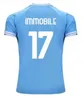 23 24 Lazio Immobile Soccer Jerseys Maglie 2023 2024 IMMOBILE LUIS BASTOS SERGEJ BADELJ LUCAS J.CORREA ZACCAGNI MARUSIC hommes enfants kit maillot de football 10e anniversaire