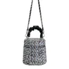 HBP Небрендовые новые боковые сумки для девочек, дизайнерская цепочка на плечо, модная женская сумка-мессенджер в клетку, маленькая сумка через плечо, сумка-ведро