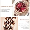 Poedagar Luxury Watch for Woman Diamonds Dress Ladies Wirstwatch Waterproof Date rostfritt stål Kvinnor Watches Female Relojbox 240305