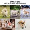 4pcsset Waterproof Pet Dog Shoes Antiskid Puppy Rain Chihuahua Walking Boots Breathable Cat Socks Paw Accessories 240304