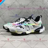 Designer Triple-S Track 3.0 Chaussures Casual Baskets Noir Vert Transparent Cristal D'azote Semelle Extérieure 17Fw Chaussures De Course Hommes Femmes Baskets En Plein Air 132 310