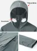 Summer Upf 50 UV Proof Men Skin Coats Hooded Sun Protection Breattable Cool Thin Windbreaker Plus Size Casual Jackor 8xl 240229