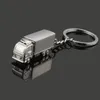 Creative Truck Keychain Cartoon 3D Big Truck Keyrings Key holder Can Customize Logo Jewelry