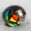 AGV ORB Quarter Demi-casque de moto à double objectif pour homme et femme 11 DET7