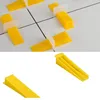 Инструменты для рукоделия Желтые клинья для распорки плитки для стен и пола Tool210n