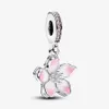 new 925 sterling silver pendant charm new original turtle flower beads fit Pandoras Red Glass Hearts Charm bracelets DIY designer jewelry accessories with box