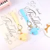 سلسلة مفاتيح Cartoon Doll Kunomi Pendant Silicone Keychain