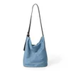 HBP Non-Brand New bag womens all-match casual Messenger shoulder denim canvas niche large capacity tote