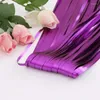 Party Decoration Birthday Decor 1x2m Matt Curtain Tassel Streamers Wedding Christmas Stage Backdrop Baby Shower Supplies