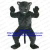 Kostiumy maskotki Czarna Pantera Loparda Pard Mascot Costume Dorosła znak stroju garnituru Kreskówka Figura Uczucie Wyrażenie ZX646